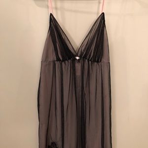 Oscar de la Renta pink label babydoll chemise